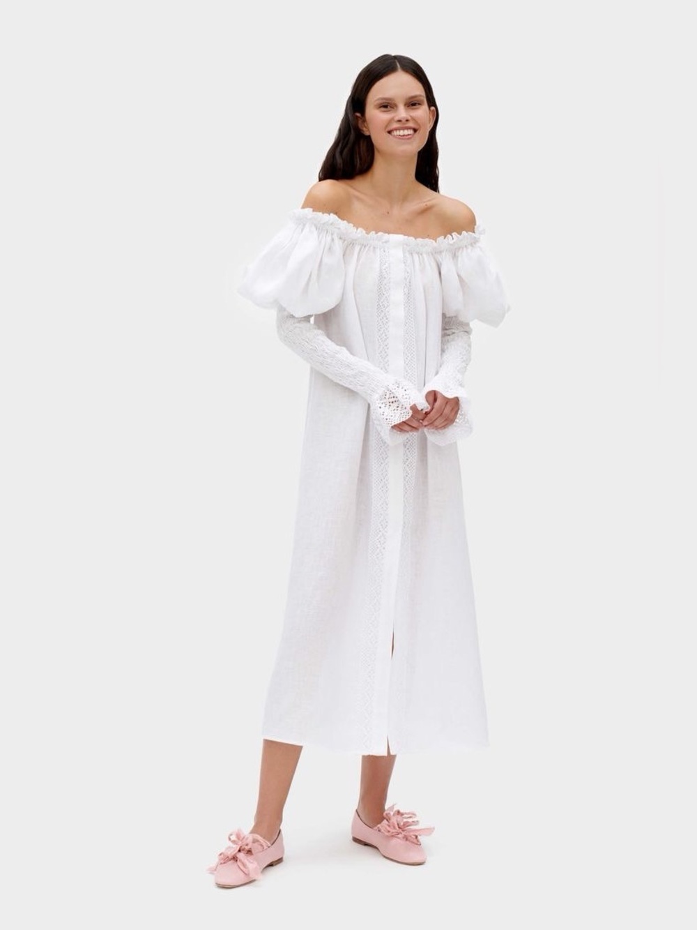 NEW Sleeper Opera dress in 100% linen